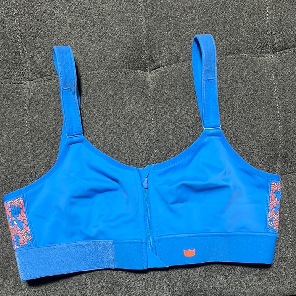 Shefit blue flex sports bra size 1Luxe